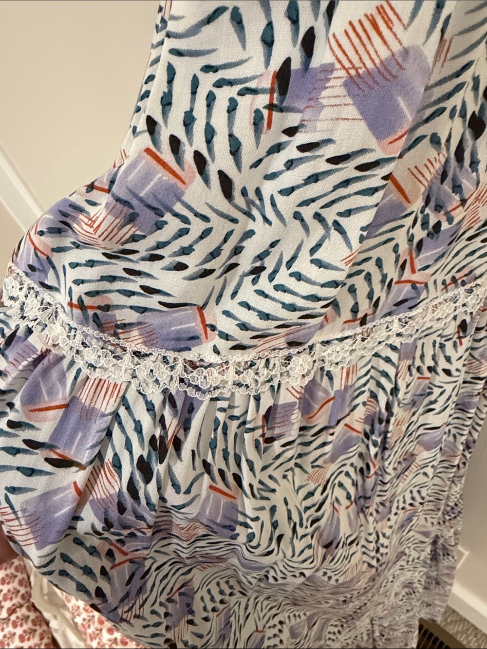 Melissa Odabash Multi-Color Printed Halter Maxi Dress - Picture 6 of 6